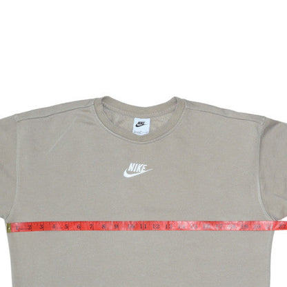 Nike Boys Beige Crew Neck Pullover Sweatshirt XL 155-165cm