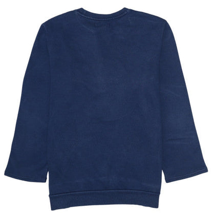 Mens UK Size M adidas Blue Pullover Sweatshirt