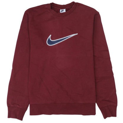 Mens UK Size L Nike Red Pullover Sweatshirt