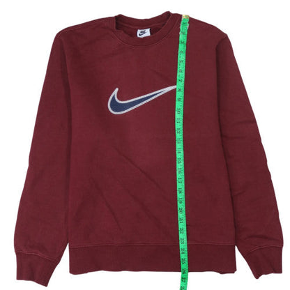 Mens UK Size L Nike Red Pullover Sweatshirt