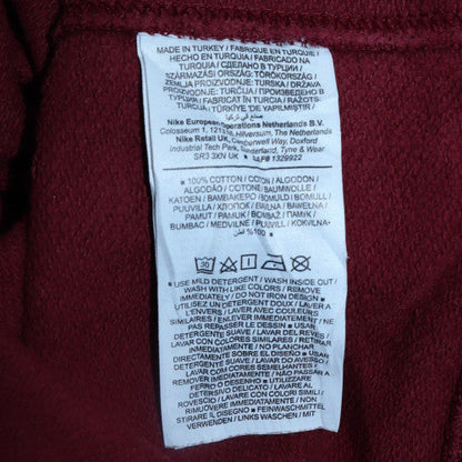 Mens UK Size L Nike Red Pullover Sweatshirt