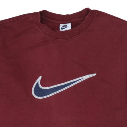 Mens UK Size L Nike Red Pullover Sweatshirt