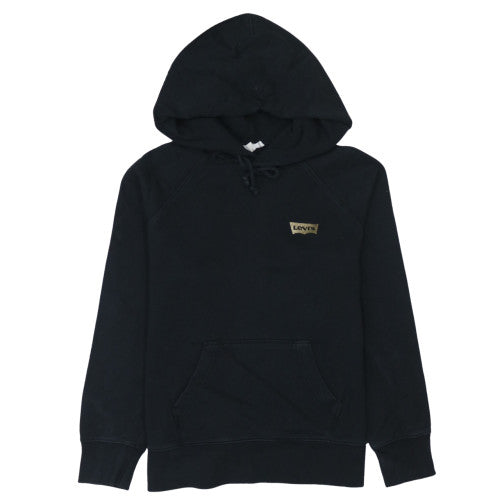 Womens UK Size XS Levi's Black Pullover Hoodie