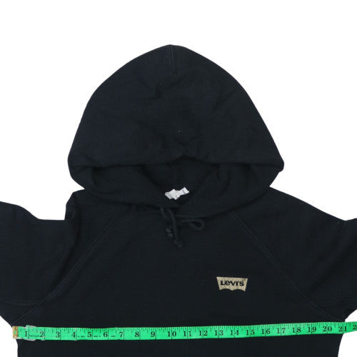 Womens UK Size XS Levi's Black Pullover Hoodie