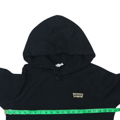 Womens UK Size XS Levi's Black Pullover Hoodie