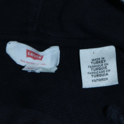 Womens UK Size XS Levi's Black Pullover Hoodie