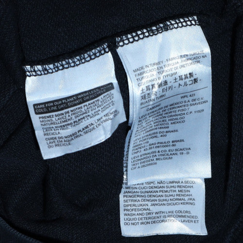 Womens UK Size XS Levi's Black Pullover Hoodie