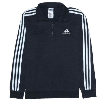 Womens UK Size M adidas Black Pullover Sweatshirt