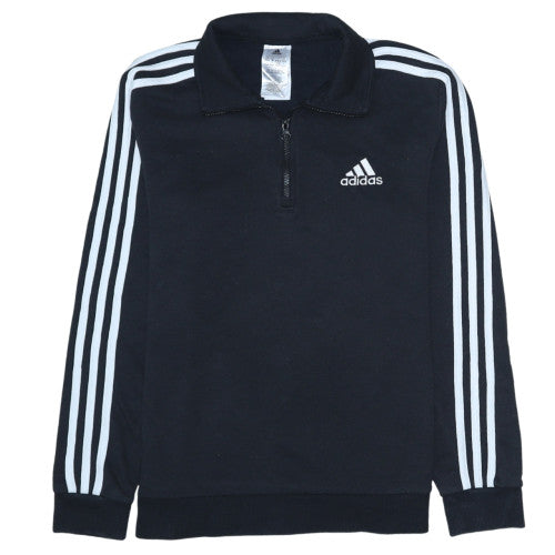 Womens UK Size M adidas Black Pullover Sweatshirt