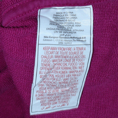 Womens UK Size S Nike Purple Pullover Sweatshirt