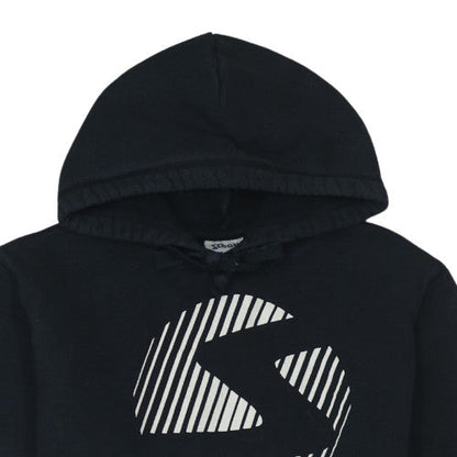 Womens UK Size M Schott NYC Black Pullover Hoodie