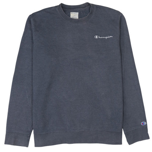 Mens UK Size L Champion Blue Pullover Sweatshirt