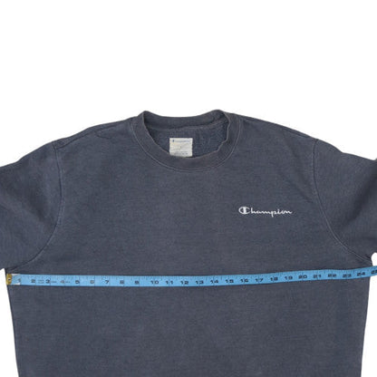 Mens UK Size L Champion Blue Pullover Sweatshirt