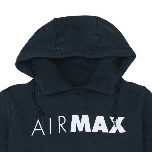 Mens UK Size M Nike Black Pullover Hoodie