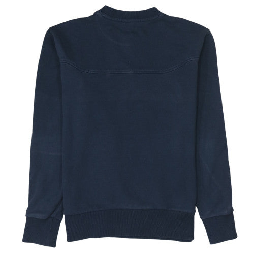 Mens UK Size M HUGO BOSS Blue Pullover Sweatshirt