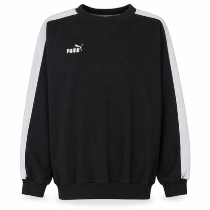 Mens UK Size M PUMA Black Pullover Sweatshirt