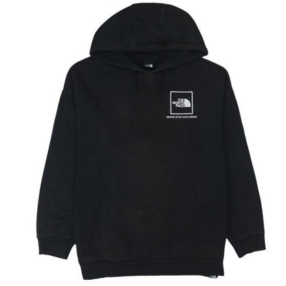 Womens UK Size XL The North Face Black Pullover Hoodie