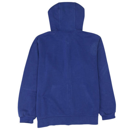 Womens UK Size L Nike Blue Full Zip Hoodie
