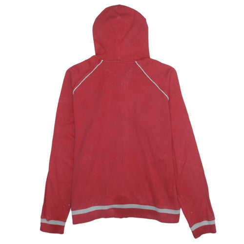 Womens UK Size 20 Nike Red Full Zip Hoodie