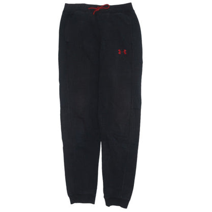 Under Armour Boys Black Jogger Trousers L Fleece Warm Activewear Pants