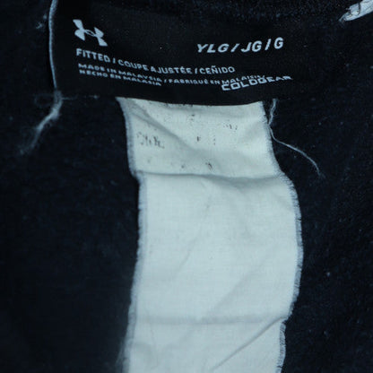 Under Armour Boys Black Jogger Trousers L Fleece Warm Activewear Pants