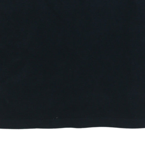 Mens UK Size XL Rugby Nations Black Henley Sweatshirt