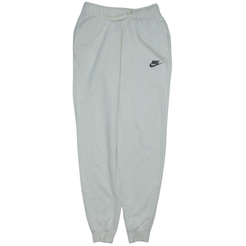 Womens UK Size XS Nike Regular Fit Jogger White Trousers