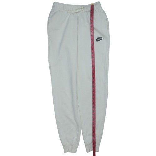 Womens UK Size XS Nike Regular Fit Jogger White Trousers