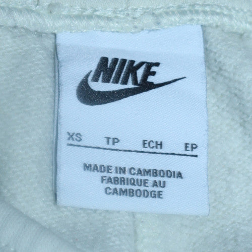Womens UK Size XS Nike Regular Fit Jogger White Trousers