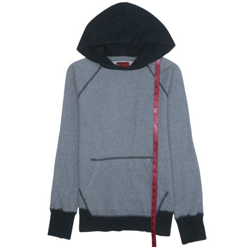 Mens UK Size M Levi's Grey Pullover Hoodie