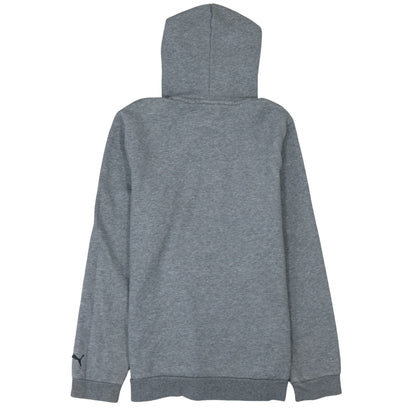 Puma Boys Grey Pullover Hoodie Size 14 Years Cotton Blend Fleece Sweatshirt