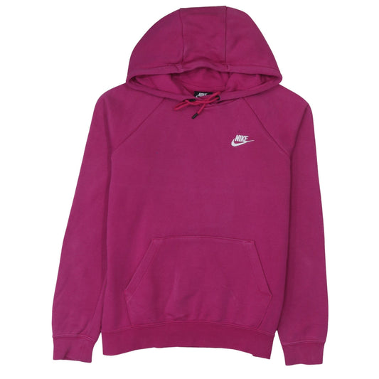Womens UK Size S Nike Pink Pullover Hoodie