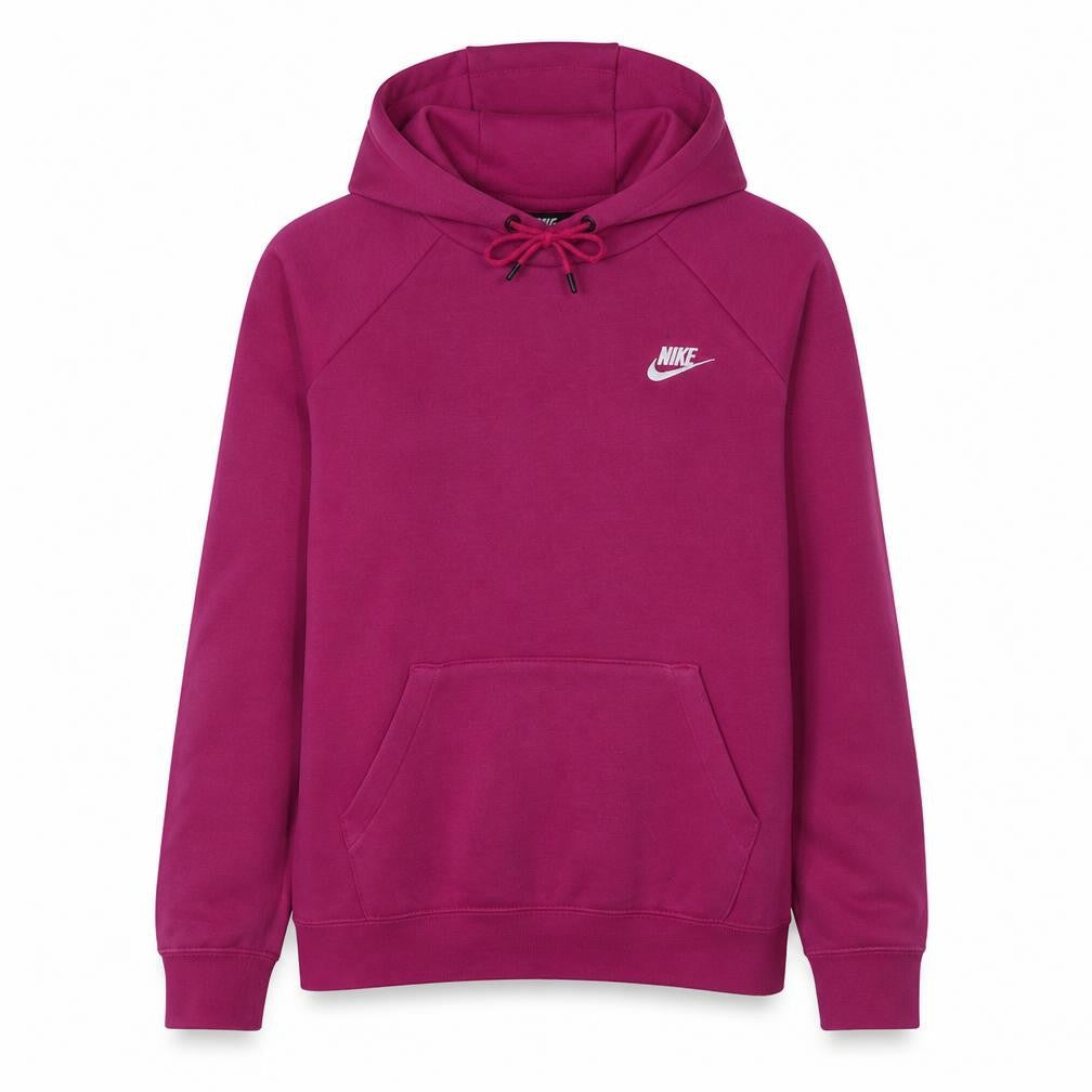 Womens UK Size S Nike Pink Pullover Hoodie