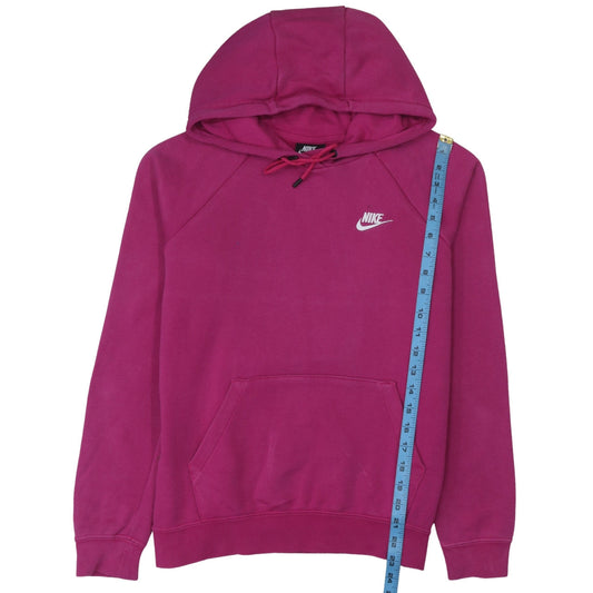Womens UK Size S Nike Pink Pullover Hoodie