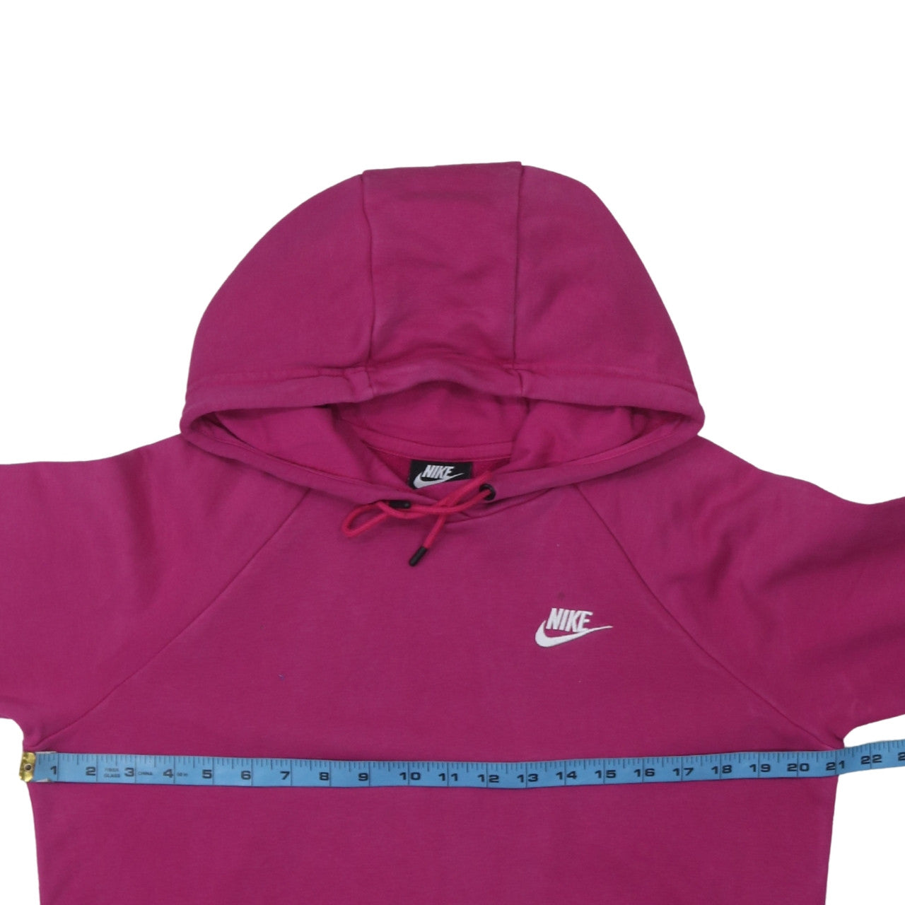 Womens UK Size S Nike Pink Pullover Hoodie