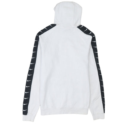Mens UK Size S Nike White Pullover Hoodie