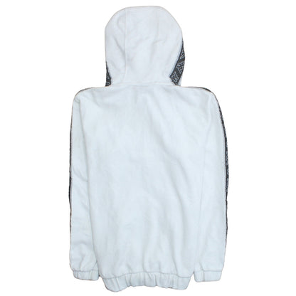 Mens UK Size L Kappa White Pullover Hoodie