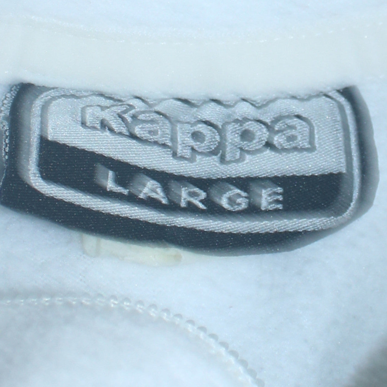 Mens UK Size L Kappa White Pullover Hoodie