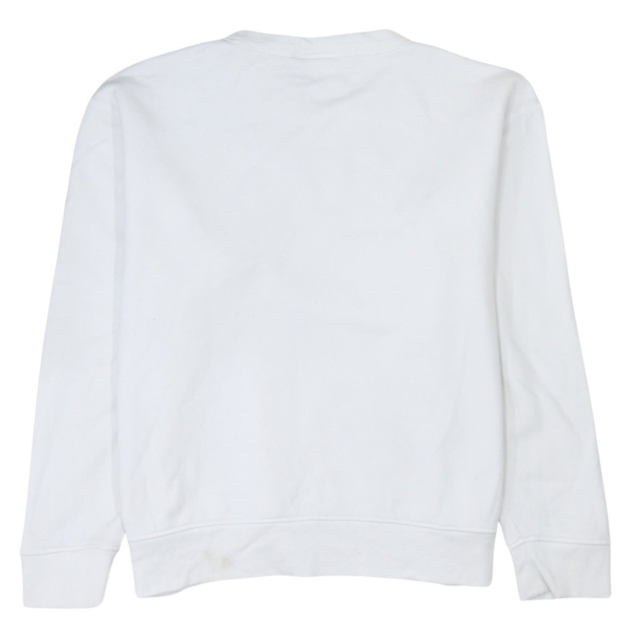 Mens UK Size M adidas White Pullover Sweatshirt