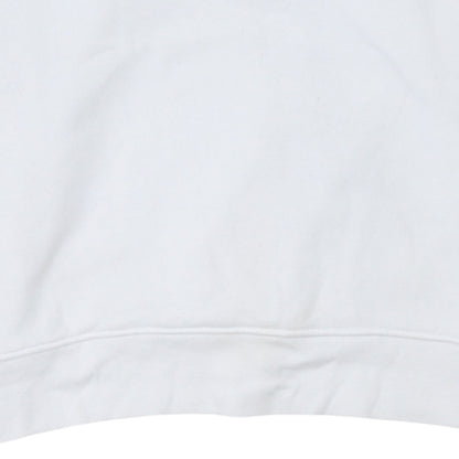 Mens UK Size M adidas White Pullover Sweatshirt