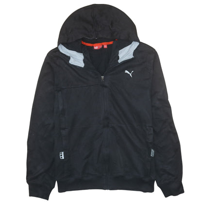 Mens UK Size XL PUMA Black Full Zip Hoodie