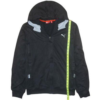 Mens UK Size XL PUMA Black Full Zip Hoodie