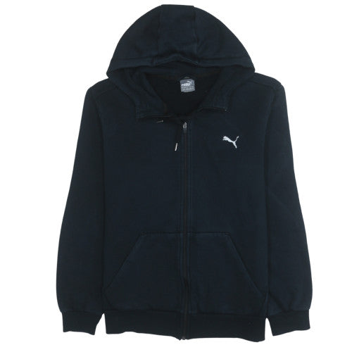 Mens UK Size M PUMA Black Full Zip Hoodie