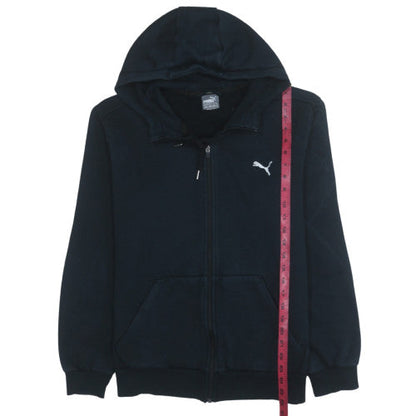 Mens UK Size M PUMA Black Full Zip Hoodie