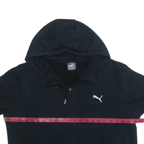 Mens UK Size M PUMA Black Full Zip Hoodie