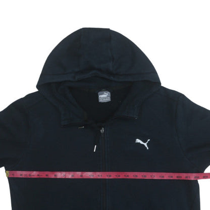 Mens UK Size M PUMA Black Full Zip Hoodie