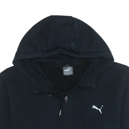Mens UK Size M PUMA Black Full Zip Hoodie