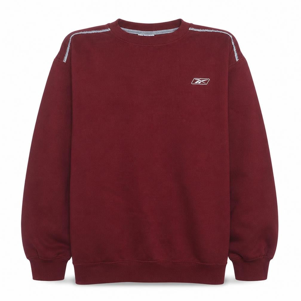 Mens UK Size L Reebok Red Pullover Sweatshirt