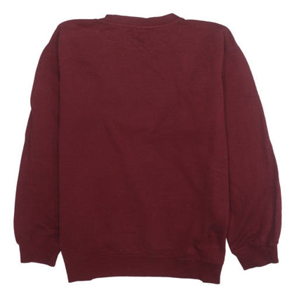 Mens UK Size L Reebok Red Pullover Sweatshirt