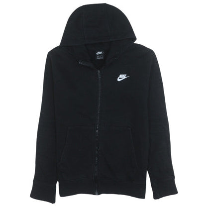 Mens UK Size XS Nike Black Full Zip Hoodie